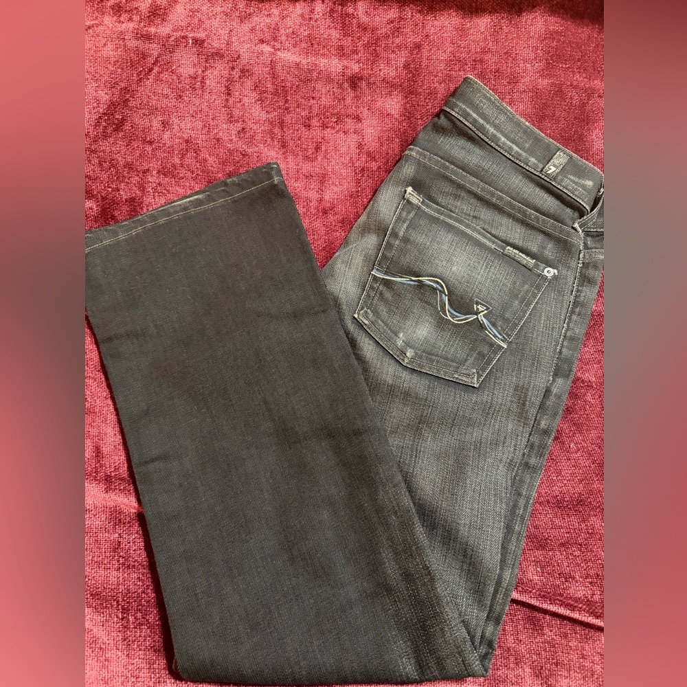 7 for All Man Kind bootcut jeans
